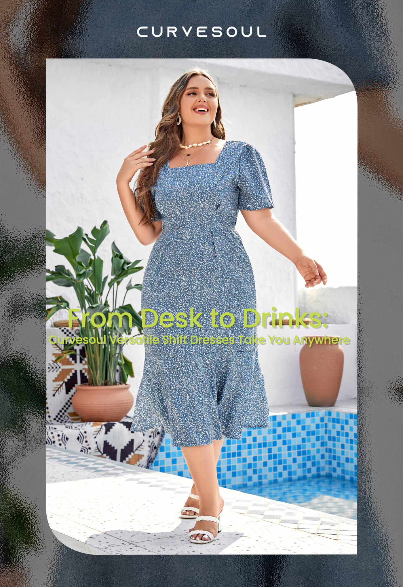 "From Desk to Drinks: Curvesoul Versatile Shift Dresses Take You Anywhere -