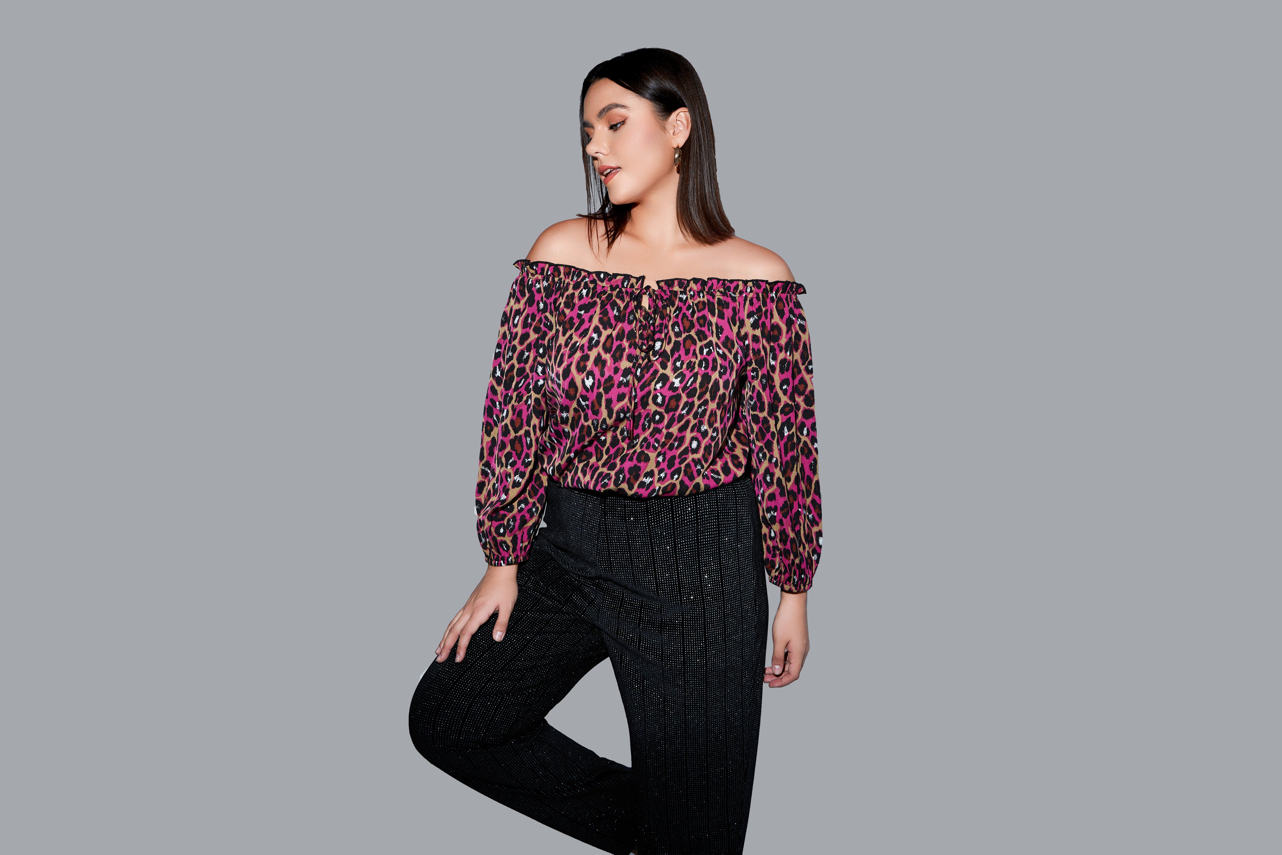 Embracing Plus-Size Off-Shoulder Fashion