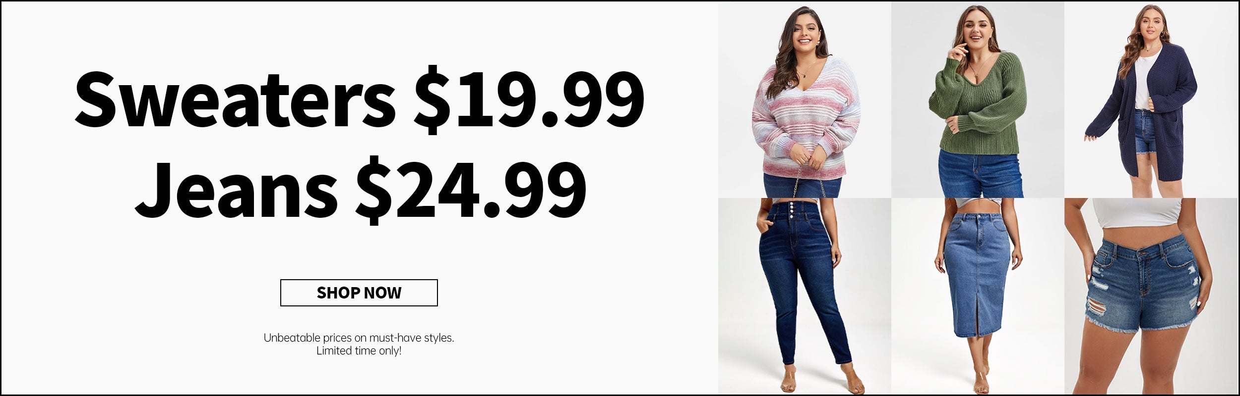 Sweaters & Jeans Sale