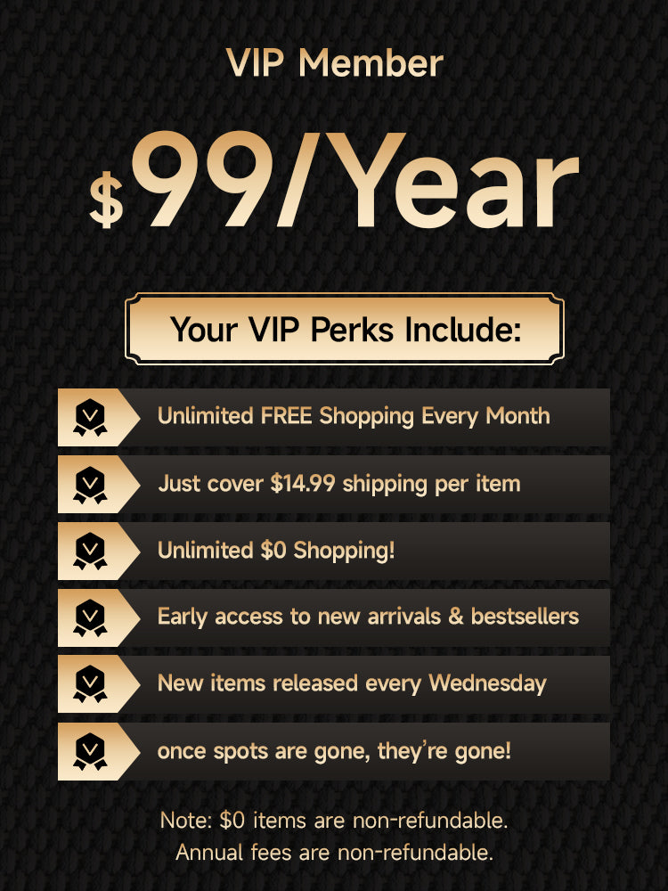 VIP Membership $0 Shopping All Year