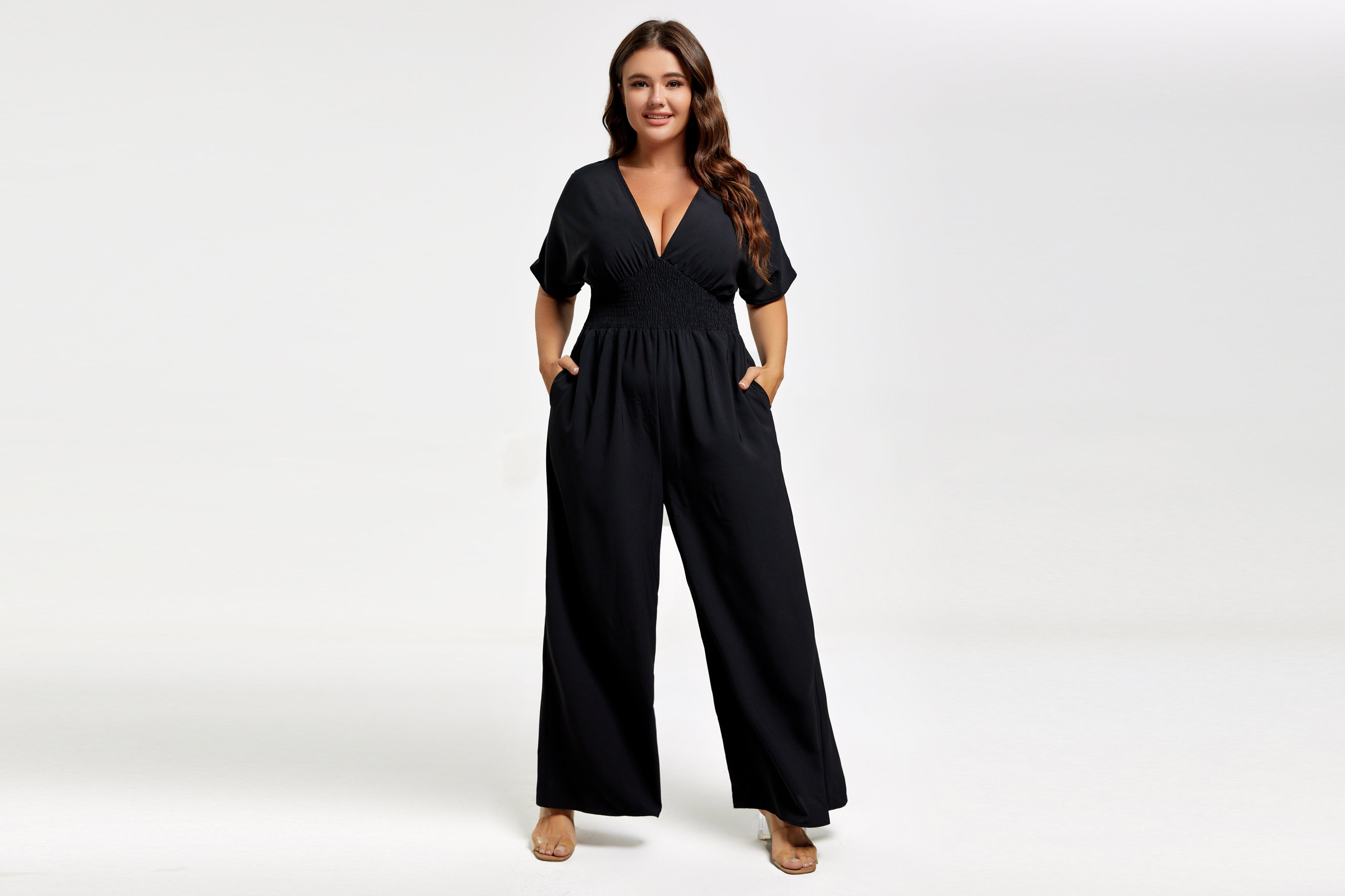 The Ultimate Guide to Rocking a V-Neck Ruffled Jumpsuit